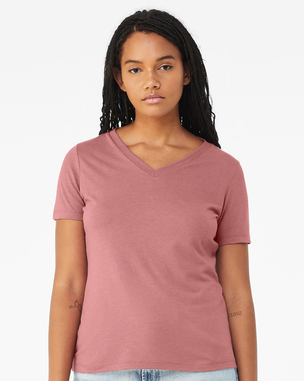 Women's Relaxed Triblend V-Neck Tee