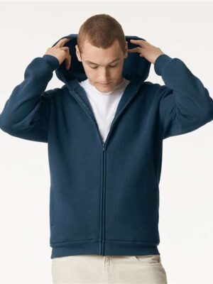 Unisex ReFlex Fleece Full-Zip Hoodie Sweatshirt - RF497