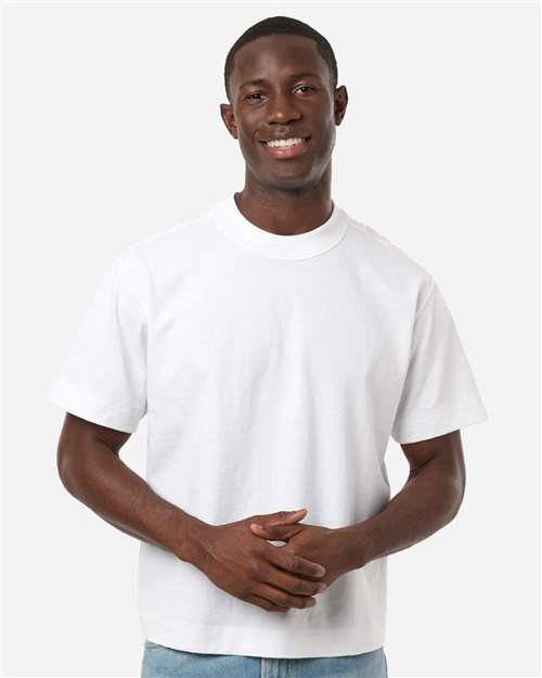 Unisex Heavyweight Cotton Mid-Length Tee - 13ML0
