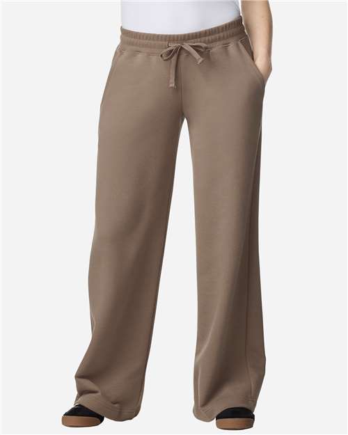Women's French Terry Wide Leg Pants - FTP00